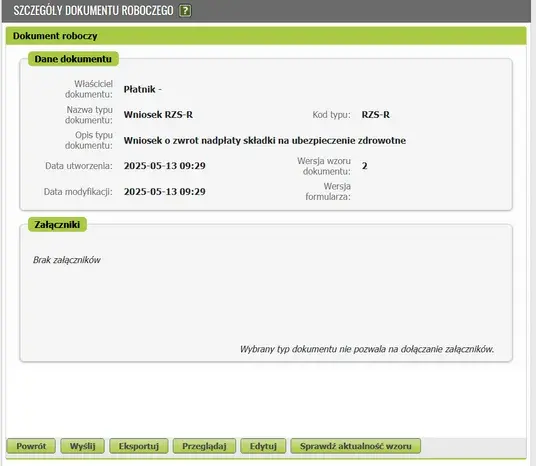 Jak odzyskać nadpłaconą składkę zdrowotną? Wniosek RZS-P krok po kroku